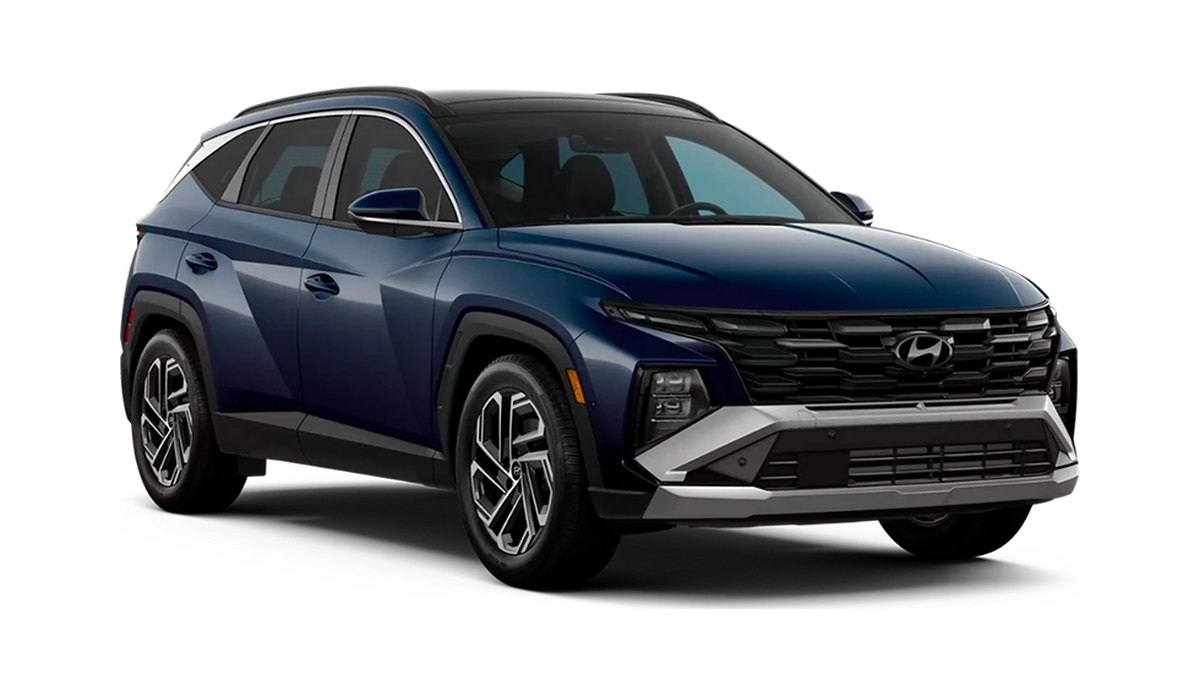Hyundai Tucson en Azul Índigo Perlado