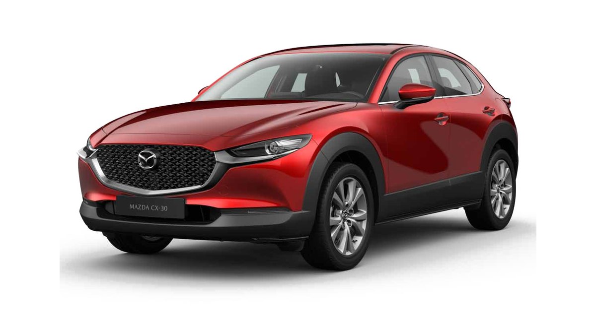 Mazda CX-30 en Rojo Diamante