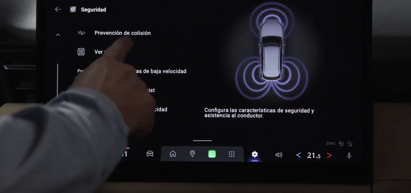 Asistencias i-ACTIVSENSE configurables desde la pantalla